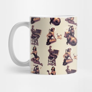 Pin-ups of the Apocalypse (Texture) Mug